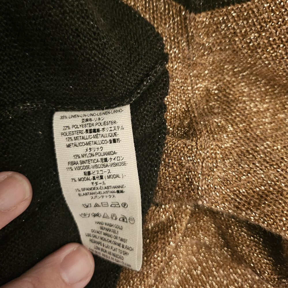 Free People Gold Dust Pullover Sweater - Picture 12 of 12